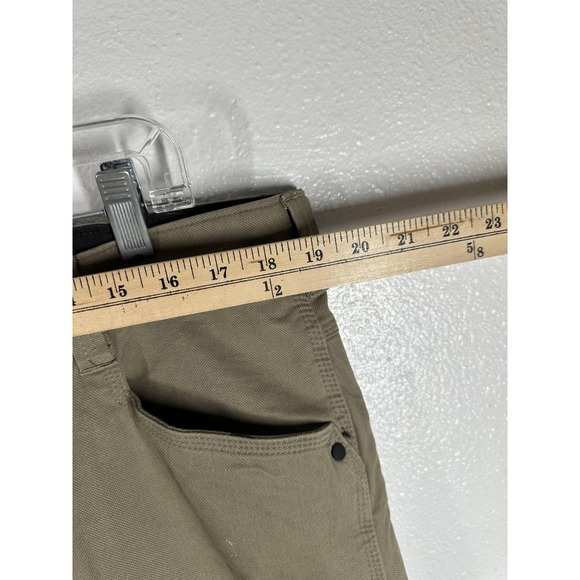 Wrangler ATG All Terrain Gear Shorts Mens 38 Beige Utility Cargo Outdoor Stretch - Picture 7 of 9